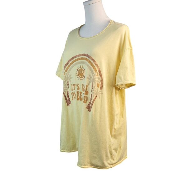 Show Me Your Mumu Graphic RTR Tee | It's Cool to Be Kind Yellow USA Made | Small - Picture 5 of 11